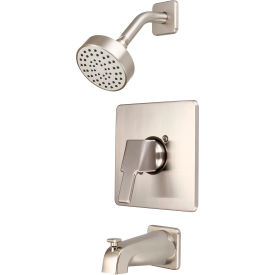 PIONEER INDUSTRIES INC T-2390-BN Olympia i3 T-2390-BN Single Lever Tub/Shower Trim Kit Only PVD Brushed Nickel image.