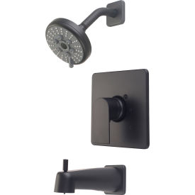 PIONEER INDUSTRIES INC T-23914-MB Olympia i4 T-23914-MB Single Lever Tub/Shower Trim Kit Only Matte Black image.