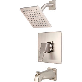 PIONEER INDUSTRIES INC T-2394-6-BN Olympia i3 T-2394-6-BN Single Lever Tub/Shower Trim Kit Only PVD Brushed Nickel image.