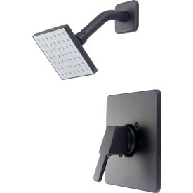 PIONEER INDUSTRIES INC T-2395-MB Olympia i3 T-2395-MB Single Lever Shower Trim Kit Only Matte Black image.