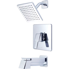 PIONEER INDUSTRIES INC T-2398-6 Olympia i3 T-2398-6 Single Lever Tub/Shower Trim Kit Only Polished Chrome image.