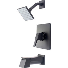 PIONEER INDUSTRIES INC T-2398-MB Olympia i3 T-2398-MB Single Lever Tub/Shower Trim Kit Only Matte Black image.