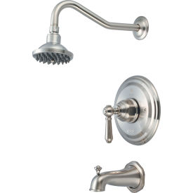 PIONEER INDUSTRIES INC T-4AM100-BN Pioneer Americana T-4AM100-BN Single Handle Tub/Shower Trim Kit Only PVD Brushed Nickel image.