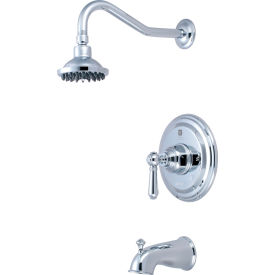 PIONEER INDUSTRIES INC T-4AM100 Pioneer Americana T-4AM100 Single Handle Tub/Shower Trim Kit Only Polished Chrome image.