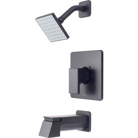 PIONEER INDUSTRIES INC T-4MO110-MB Pioneer Mod T-4MO110-MB Single Lever Tub/Shower Trim Kit Only Matte Black image.