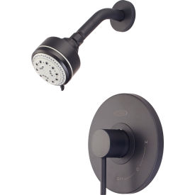 PIONEER INDUSTRIES INC T-4MT300-MB Pioneer Motegi T-4MT300-MB Single Lever Shower Trim Kit Only Matte Black image.