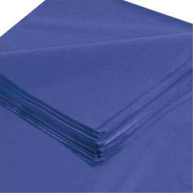 Global Industrial B44677 Global Industrial™ Gift Grade Tissue Paper, 20"W x 30"L, Royal Blue, 480 Sheets image.