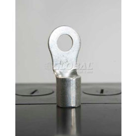 Quick Cable 107112-100 Quick Cable 107112-100 Brazed Seam Ring Terminal Copper Lugs, 6 Gauge, 1/4" Stud image.