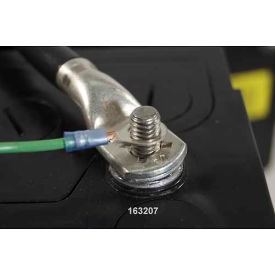 Quick Cable 163106-100 Quick Cable 163106-100 Premium Nylon Solderless Ring Double Crimp Nylon, 12-10 Gauge, 100 Pcs image.