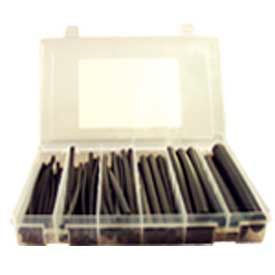 Quick Cable 506390-001 Quick Cable 506390-001 Black Double Wall Heat Shrink Kit, 6" Long image.