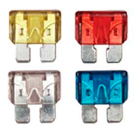 Quick Cable 509129-100 Quick Cable 509129-100 20 Amp Blade Fuses, Yellow, 100 Pcs image.
