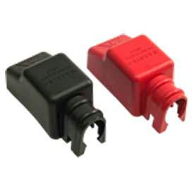 Quick Cable 5712-005R Quick Cable 5712-005R Red Dual Post Insulator Terminal Protectors, 5 Pcs image.