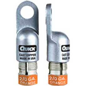 Quick Cable 5840-050H Heavy Duty Walled Lug, 4/0 Gauge, 50 Pcs Quick Cable 5840-050H Heavy Duty Walled Lug, 4/0 Gauge, 50 Pcs