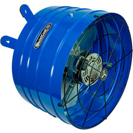 Quietcool AFG PRO-2.0 QuietCool Professional Attic Gable Fan, 120V, 1945 CFM, Blue, 2 Speed, 16" Diameter image.