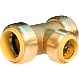 Quick Fitting Inc LF8024R Probite® 1/2" X 1/2" X 3/8" Lead Free Brass Reducing Tee image.