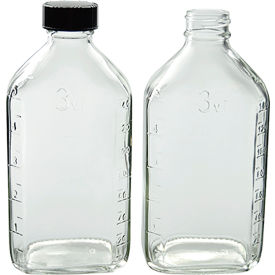 QORPAK DIV OF BERLIN PACKAGING 117217 Qorpak® 6oz Clear Glass Prescription Ware Bottle 24-400 Neck Finish, 48/Pack image.