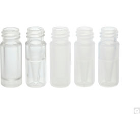 QORPAK DIV OF BERLIN PACKAGING 254834 Qorpak® 15 x 45mm 2.5ml Natural PP WISP™ Vial with 13-425mm Neck Finish, Vial Only, 1000PK image.