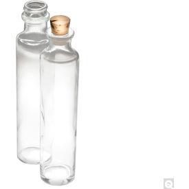 QORPAK DIV OF BERLIN PACKAGING GLA-00856 Qorpak® 4oz Clear Oil Sample Bottle with #6 Cork, 144PK image.