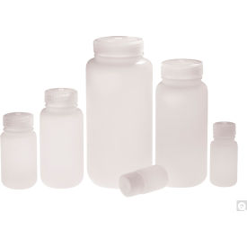 QORPAK DIV OF BERLIN PACKAGING PLA-03170 Qorpak® 2oz Natural HDPE Wide Mouth Lab Style Bottle with 28-415 Natural PP Linerless Cap, 72PK image.