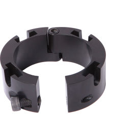 Stanchion Collar For Belt Stanchions, 2-1/2" Dia, Black view 2
