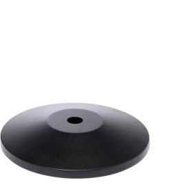 Queue Solutions Llc PRO300-BC-BK Replacement Base Cover For QueuePro 300 & SafetyPro 300 Belt Barriers, Black image.