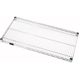 Quantum® Storage Systems Chrome Wire Shelf 72"W x 18"D 