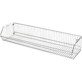 Quantum® Storage Systems Modular Wire Stacking Basket 48"W x 20"D x 12"H 