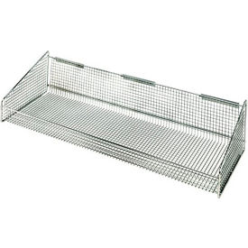 Quantum Partition Wall System 1035HBC 11-7/8""D x 36""W x 7-1/2""H Partition Hanging Basket