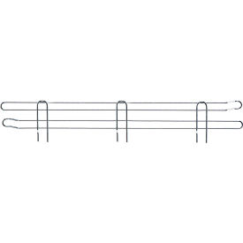 Storage Systems Chrome Wire Back Ledge, 72"W x 4"H view 2