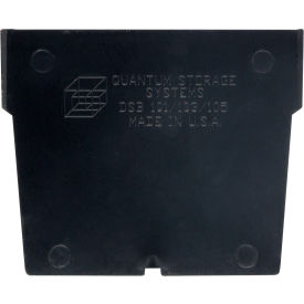 Quantum® Storage Systems Bin Divider For QSB105 Black Pack of 50 