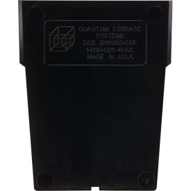 Quantum® Storage Systems Bin Divider For QSB205 Black Pack of 50 