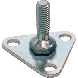 Storage Systems Foot Plate, Triangular, Chrome view 2