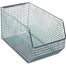 Quantum Storage Systems QMB540C Quantum Chrome Wire Mesh Bin QMB540C - 8"W x 14-1/2"D x 7"H image.