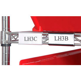 Quantum Storage Systems LH3B Quantum® Label Holder, 3"L, Gray image.