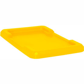 Yellow Lid For Cross Stack And Nest Tote TUB2516-8 - Pkg Qty 6