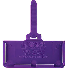 Quantum Storage Systems PS-LH3PU Quantum® Hanging Label Tag, Fits 1-3/8" x 3" Adhesive Label, Purple, Pack of 25 image.