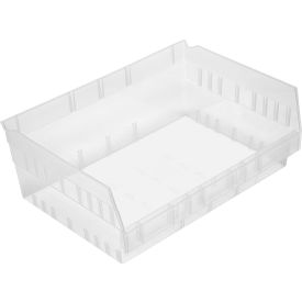 Quantum® Storage Systems Nesting Economy Shelf Bin 11-5/8"L x 16-1/2"W x 6"H Clear 