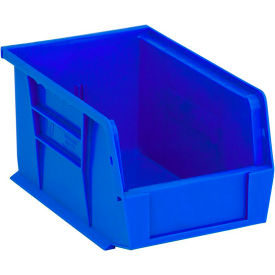 Polypropylene Ultra Hang & Stack Bin, 9-1/4"L x 6"W x 5"H, Blue view 2