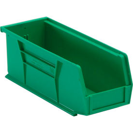 Polypropylene Ultra Hang & Stack Bin, 10-7/8"L x 4-1/8"W x 4"H, Green view 2