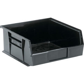 Polypropylene Ultra Hang & Stack Bin, 10-7/8"L x 11"W x 5"H, Black view 2