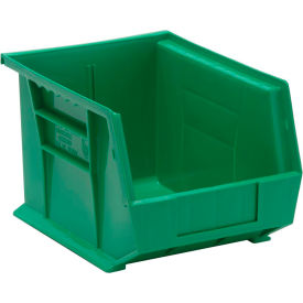 Polypropylene Ultra Hang & Stack Bin, 10-3/4"L x 8-1/4"W x 7"H, Green view 2