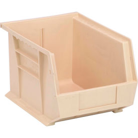 Polypropylene Ultra Hang & Stack Bin, 10-3/4"L x 8-1/4"W x 7"H, Ivory view 2