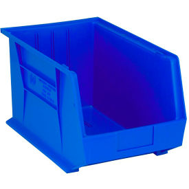 Polypropylene Ultra Hang & Stack Bin, 18"L x 11"W x 10"H, Blue view 2