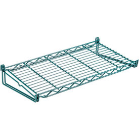 Quantum Storage Systems SG-S1224P Quantum Small Grid Shelf, 24"W x 12"D, Steel, Light Green, Proform image.