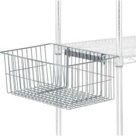 Quantum® Storage Systems Utility Basket Chrome Plated Finish 
