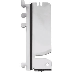 Quantum Storage Systems WS-HBB Quantum® Partition Wall Hanging Bracket, 90° Angle, Chrome, Pack of 2 image.