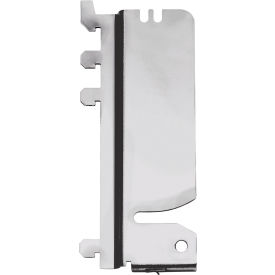 Quantum® Partition Wall Hanging Bracket For Add On Units Adjustable Angle Chrome Pack of 2