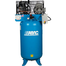 QUINCY COMPRESSOR LLC 8090304554 ABAC AB5-2180V4NS 2 Stage Air Compressor w/ No Magnetic Starter, 1 Phase, 5 HP, 230V, 80 Gal. Cap. image.