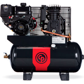 QUINCY COMPRESSOR LLC RCP-1030G Chicago Pneumatic Two Stage Air Compressor w/ Intek Engine, 10 HP, 30 Gallon Capacity image.