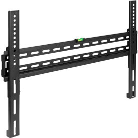 Global Industrial RA-MP002-GG Flash Furniture Fixed TV Wall Mount with Built-In Level For 32"-84" TVs image.